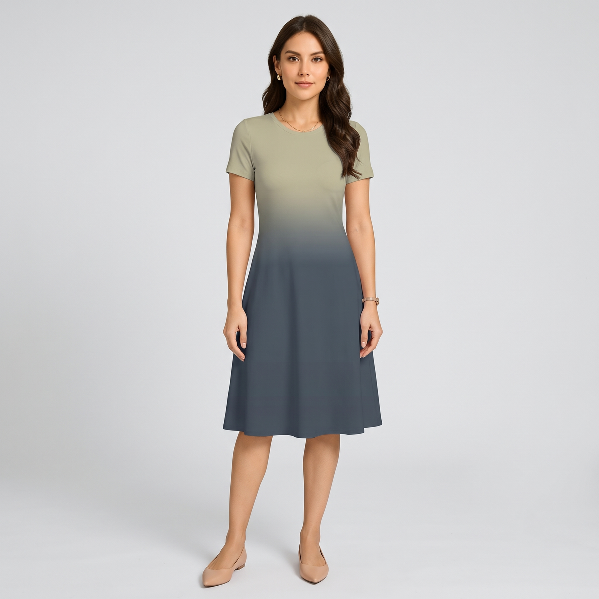 Autumn Harvest A Line Dress