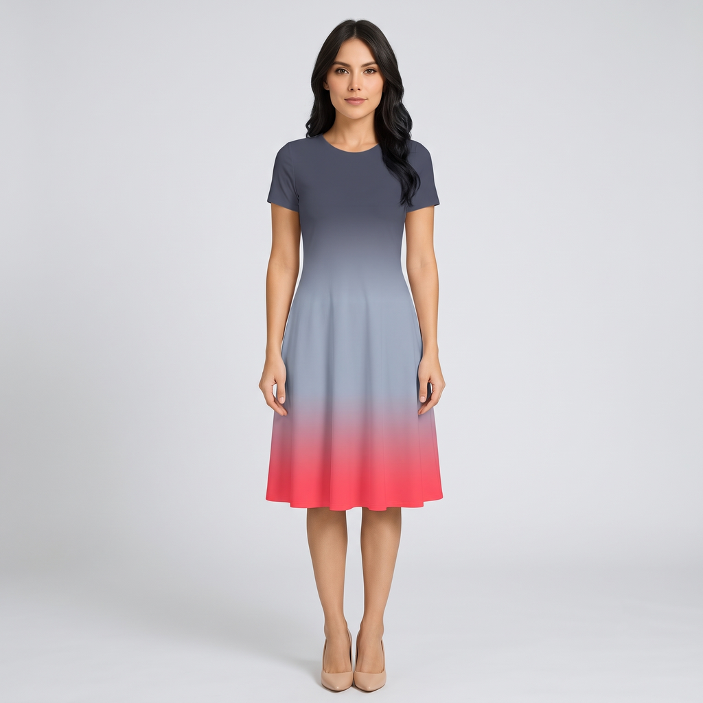 Coastal Vibes A Line Dress