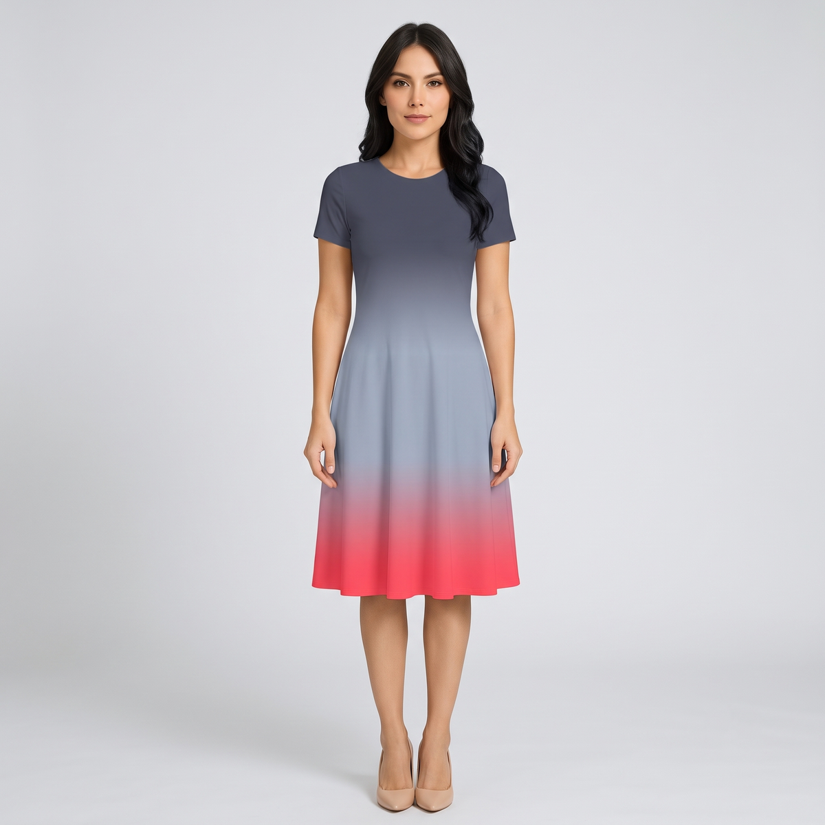 Coastal Vibes A Line Dress
