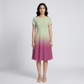 Sunset Ombre A Line Dress