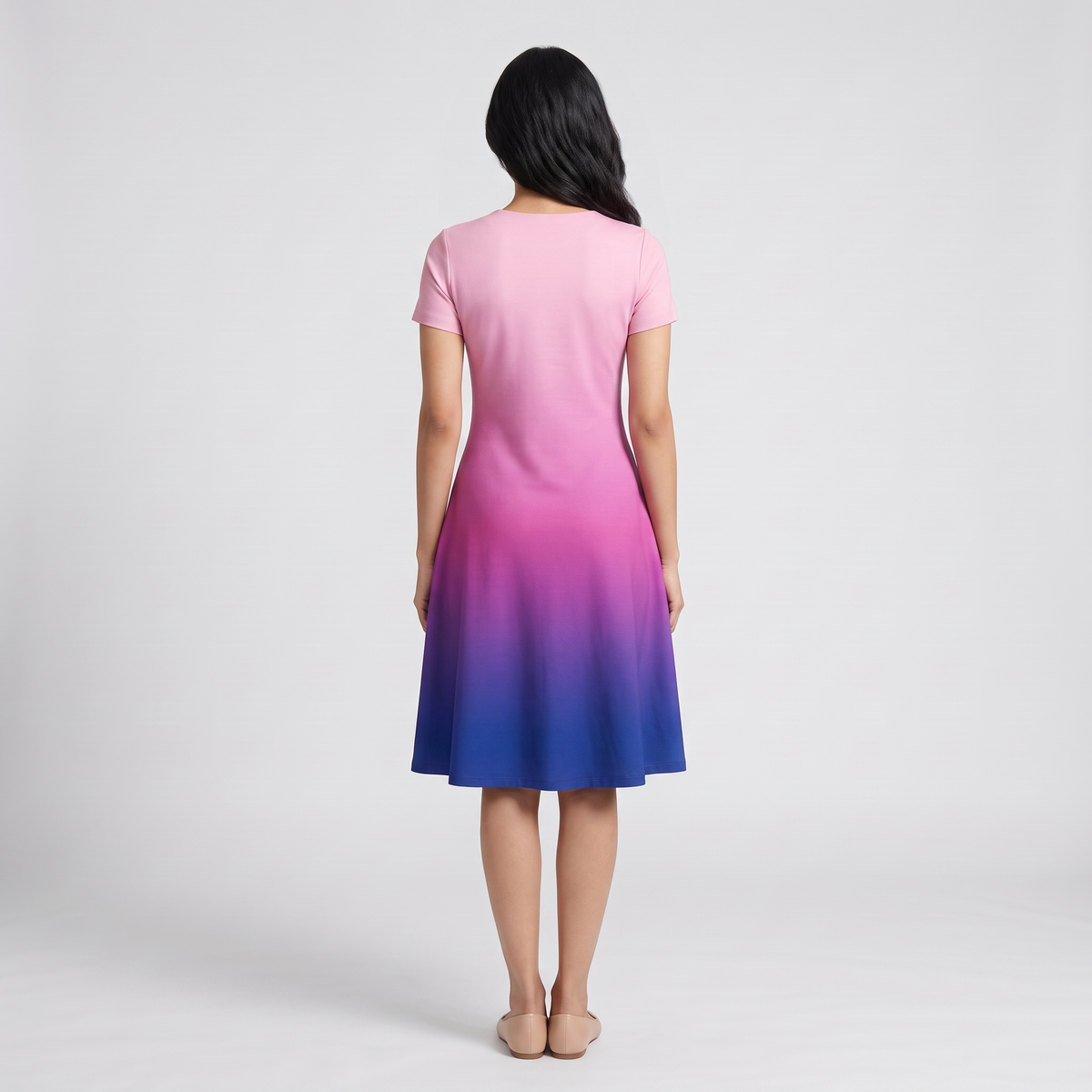 Rainbow Delight A Line Dress