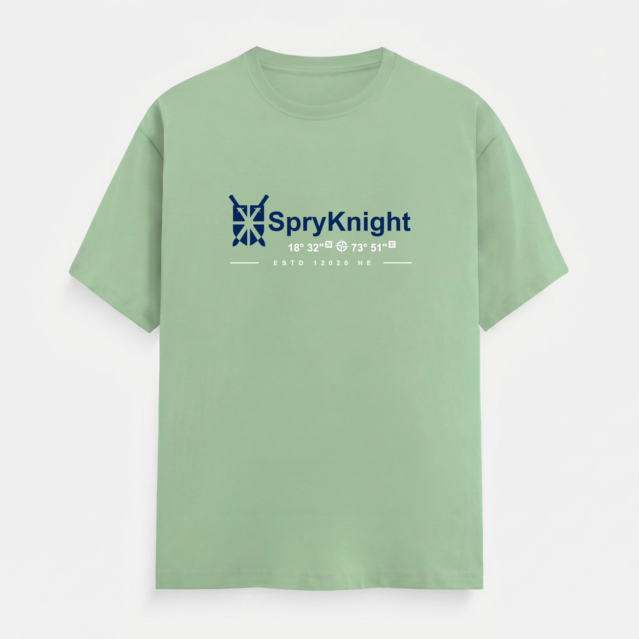 Classic Crew Neck Jade Green T-Shirt (Unisex)