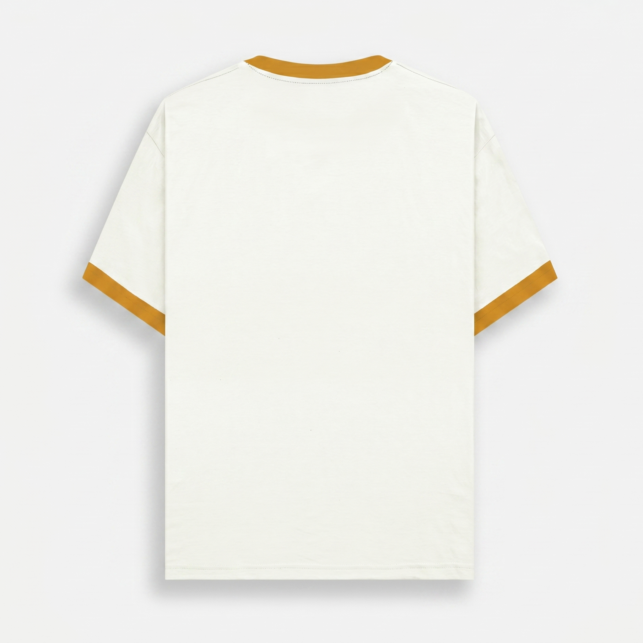 Ringer Mustard Yellow T-Shirt (Unisex)