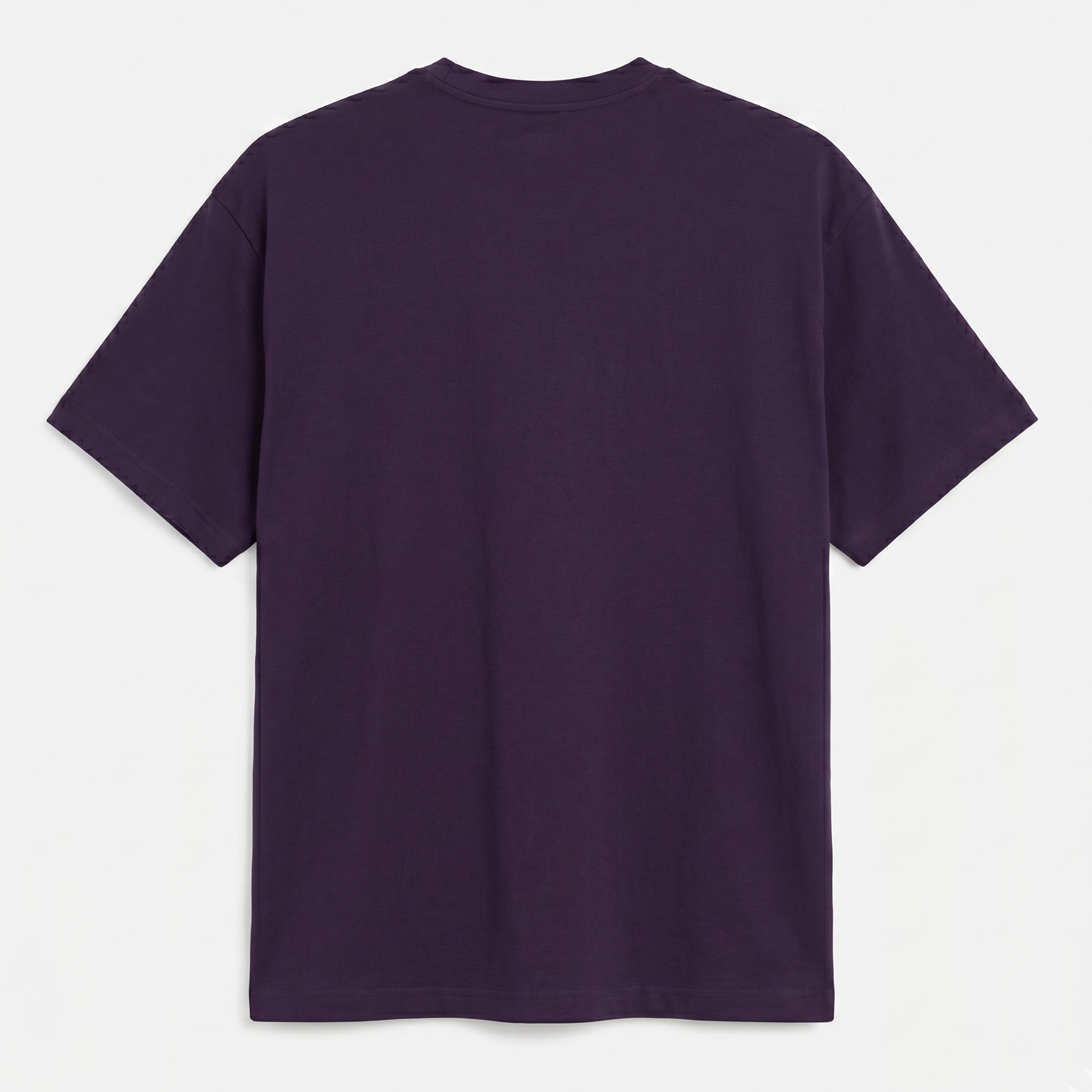 Classic Crew Neck Purple T-Shirt (Unisex)