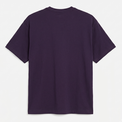 Classic Crew Neck Purple T-Shirt (Unisex)