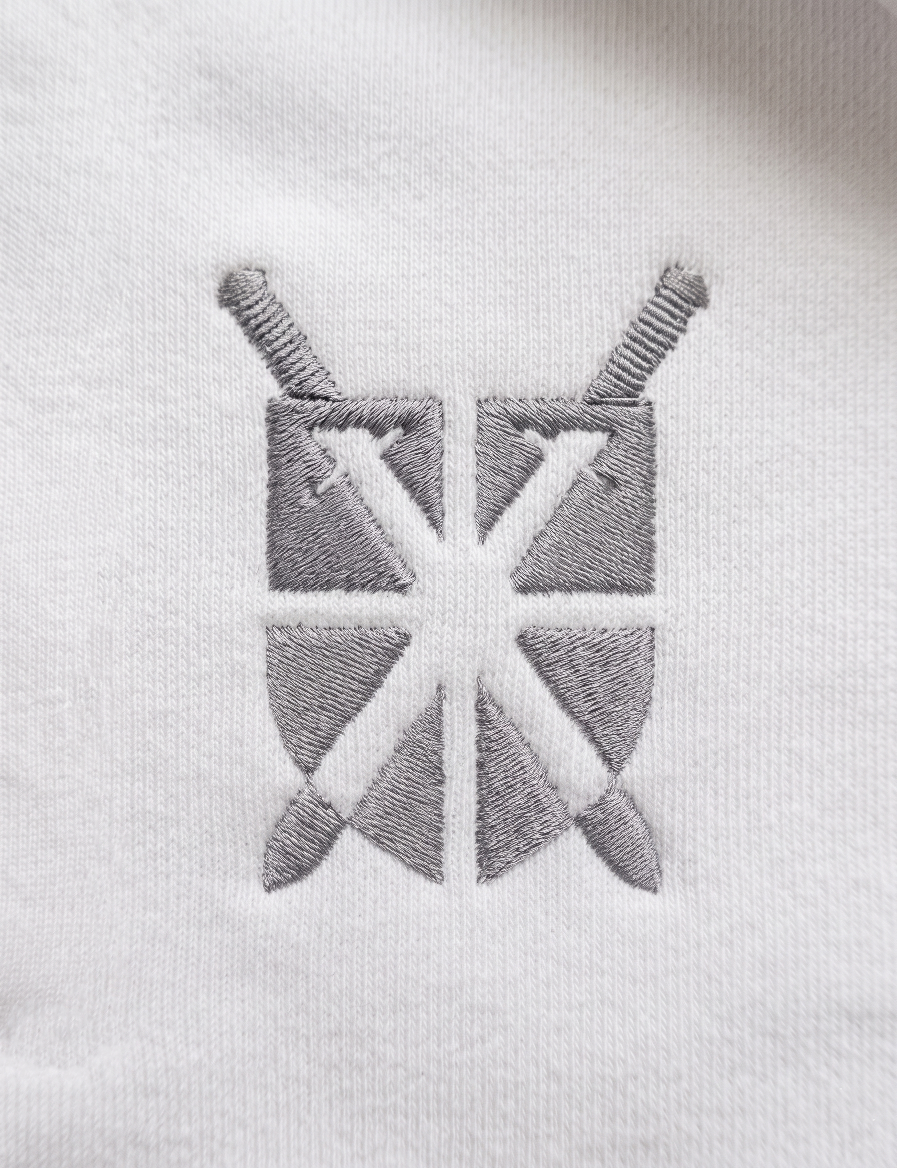 White Zip Hoodie (Unisex)