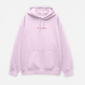 Oversized Light Baby Pink Hoodie (Unisex)