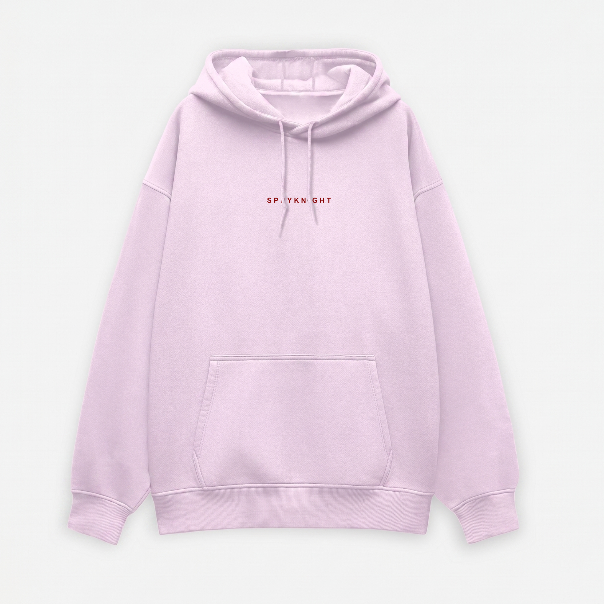 Oversized Light Baby Pink Hoodie (Unisex)