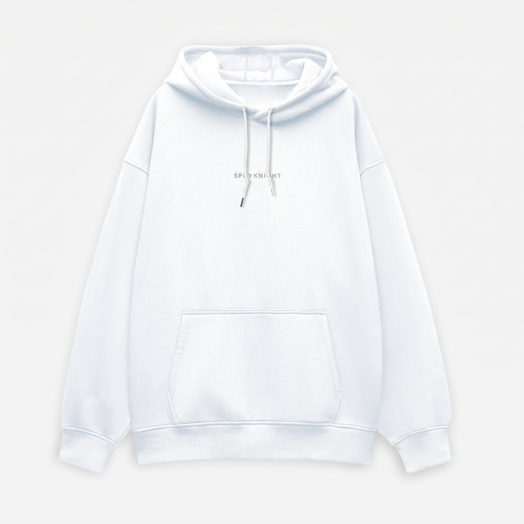 Oversized White Hoodie (Unisex)