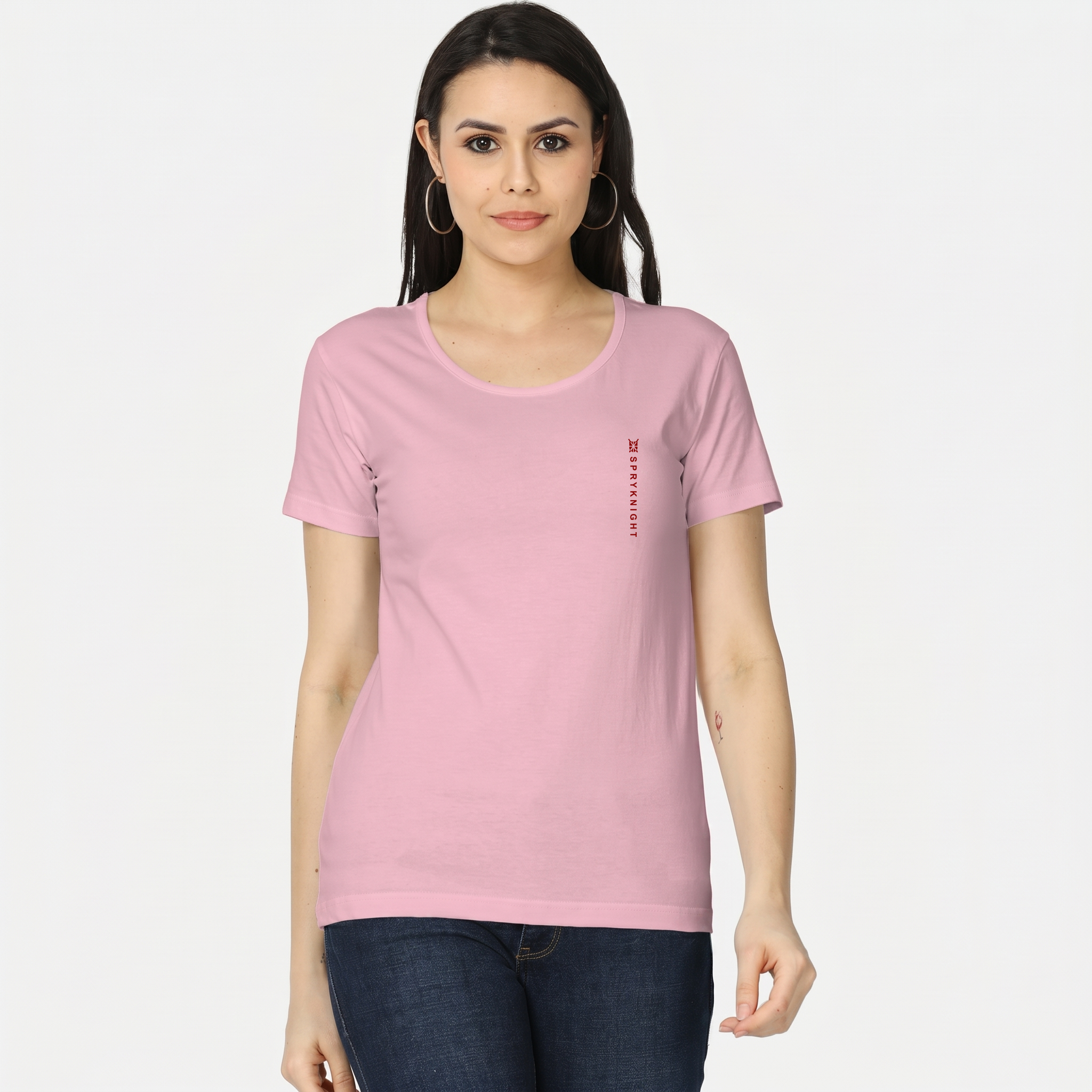 Women's Light Baby Pink Classic T-Shirt