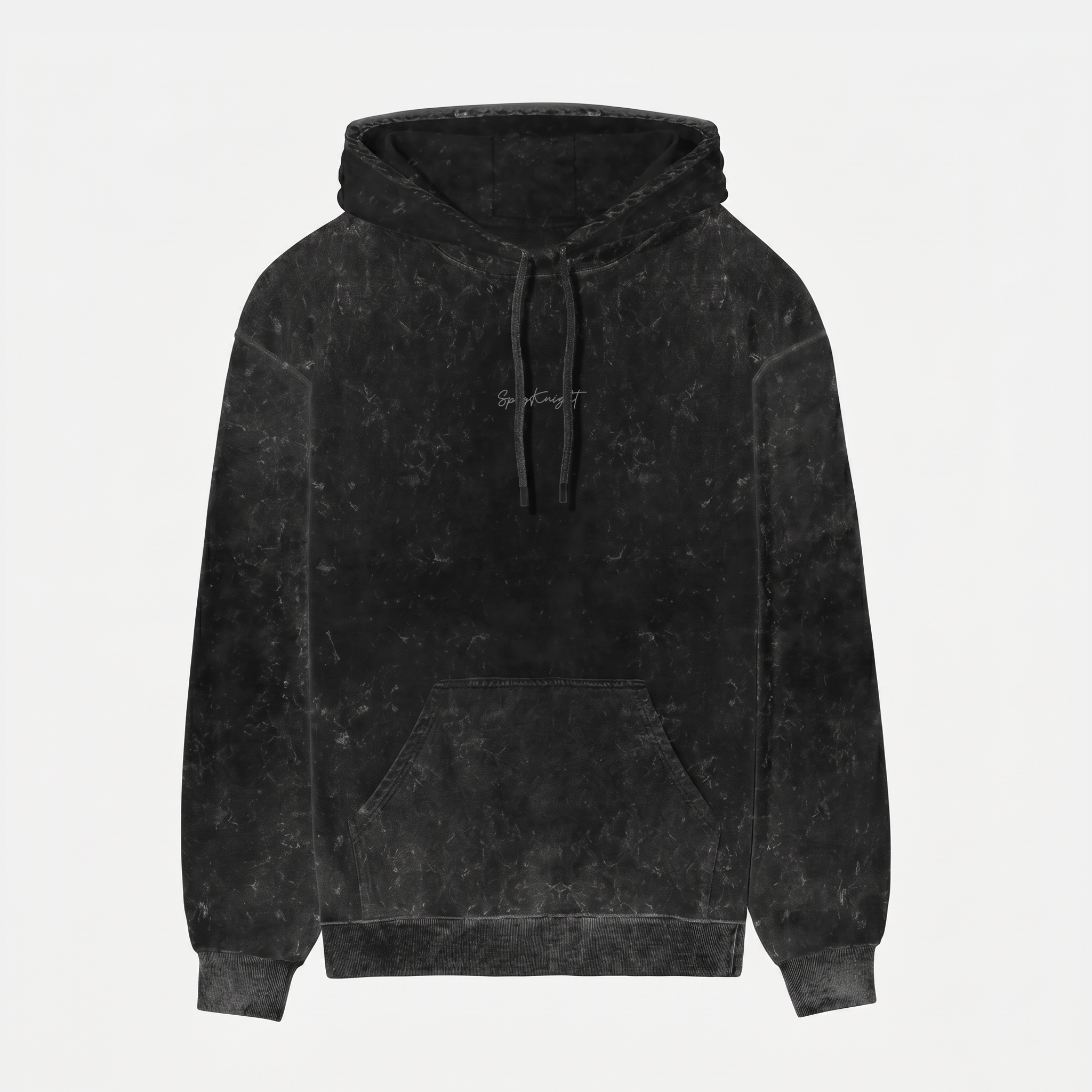 Acid Washed Black Hoodie (Unisex)