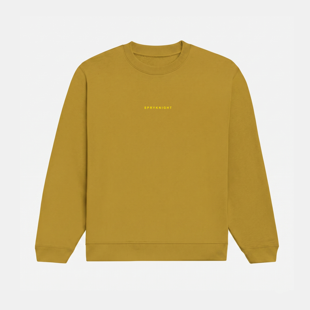Mustard Yellow Sweatshirt (Unisex)