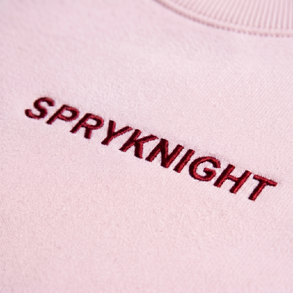 Light Baby Pink Sweatshirt (Unisex)