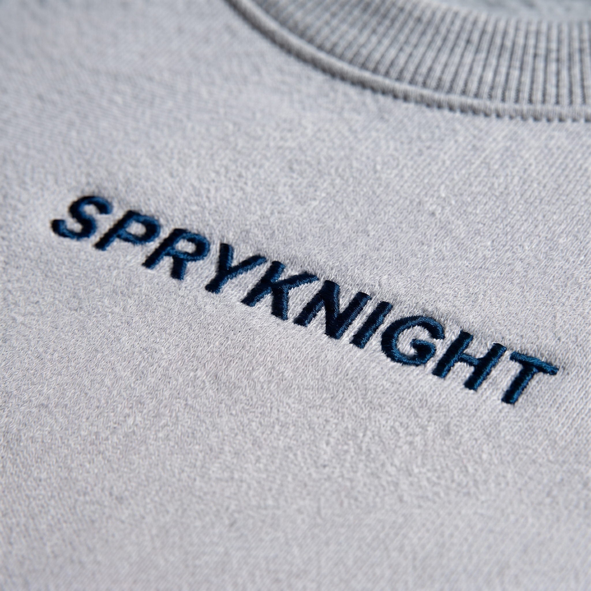 Grey Melange Sweatshirt (Unisex)