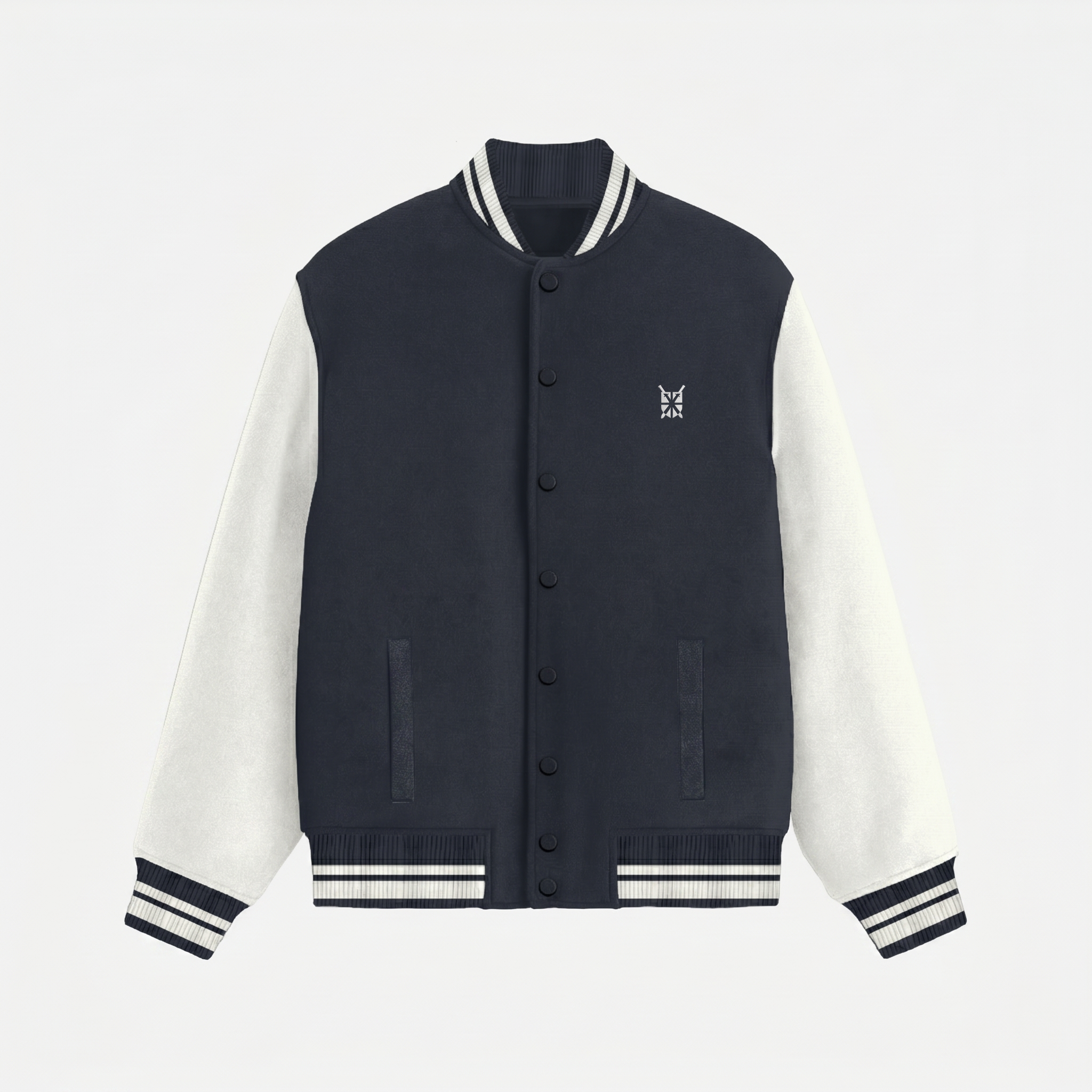 Varsity Navy Blue Jacket (Unisex)