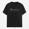 Classic Crew Neck Black T-Shirt (Unisex)