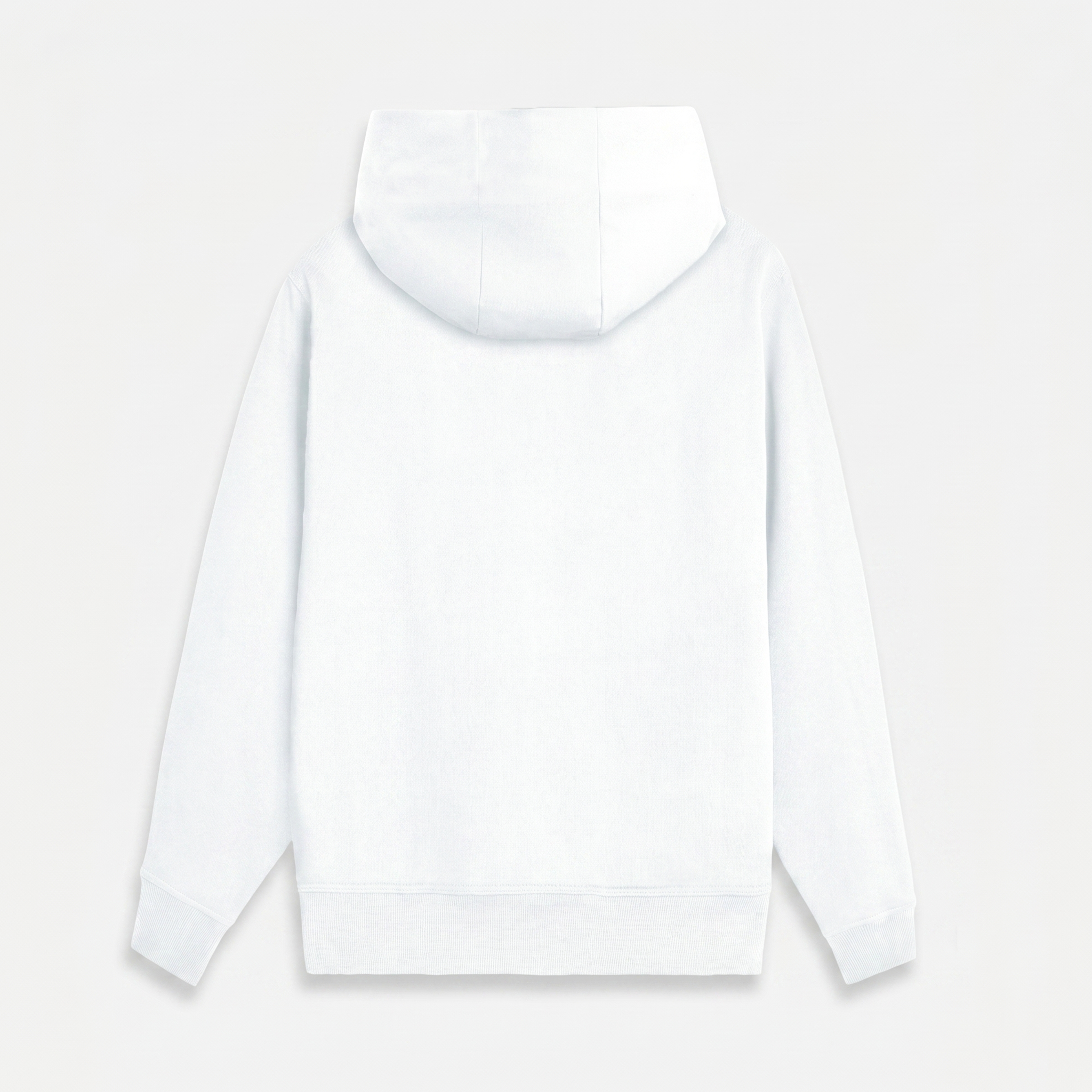 White Zip Hoodie (Unisex)
