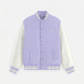 Varsity Lavender Jacket (Unisex)