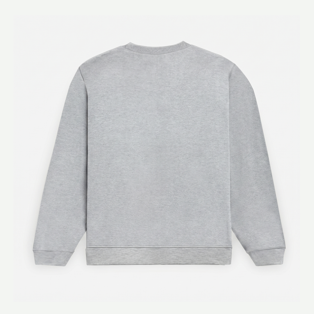 Grey Melange Sweatshirt (Unisex)