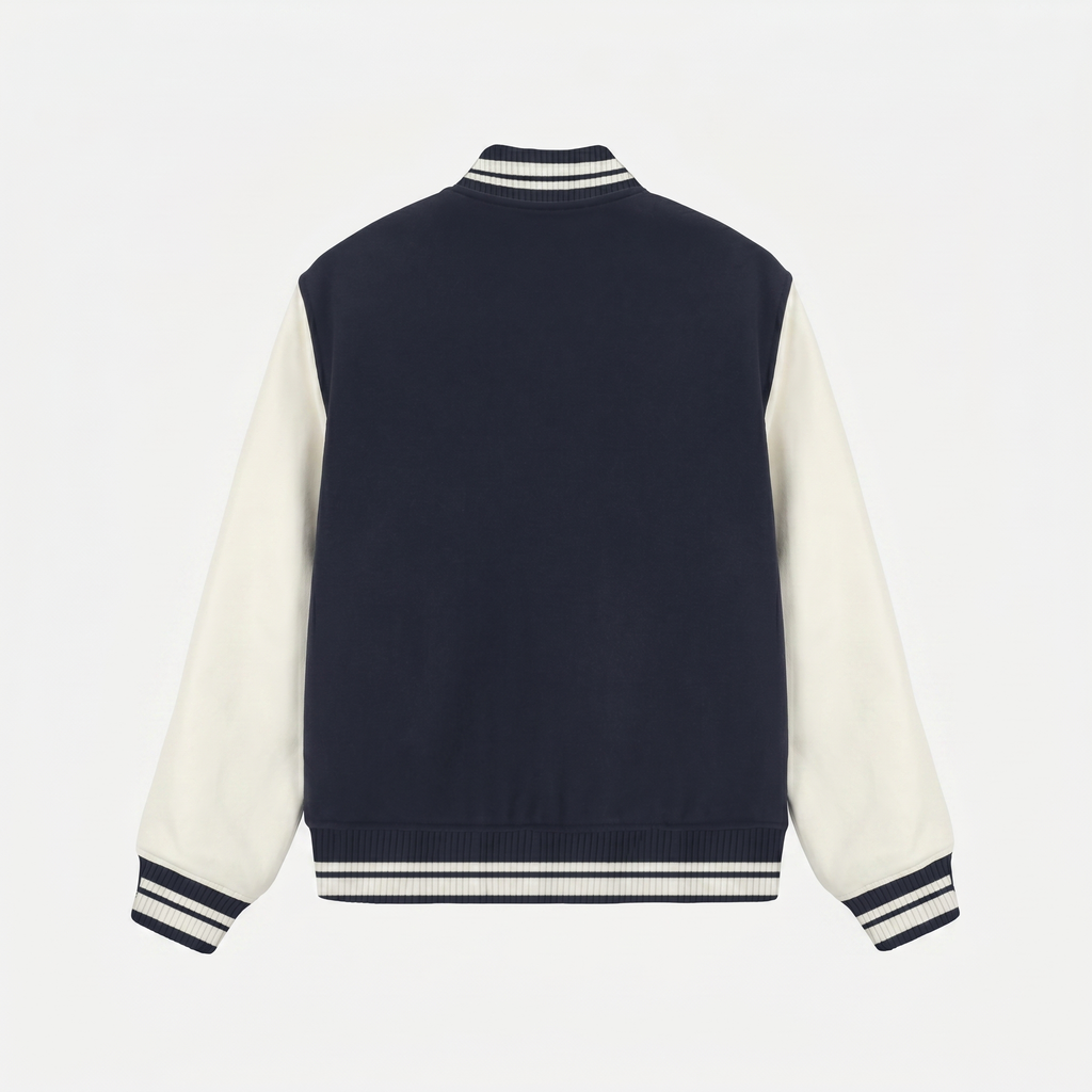 Varsity Navy Blue Jacket (Unisex)