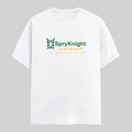 Classic Crew Neck White T-Shirt (Unisex)