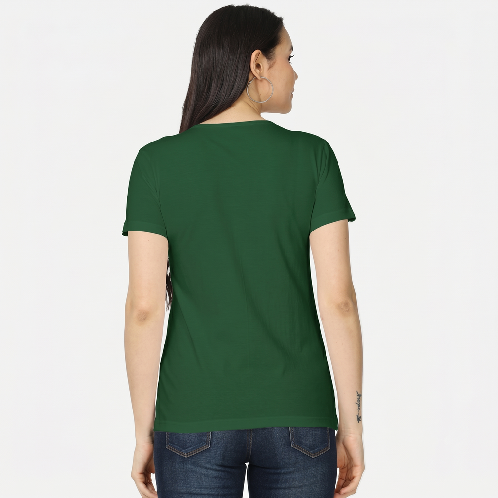 Women's Bottle Green Classic T-Shirt