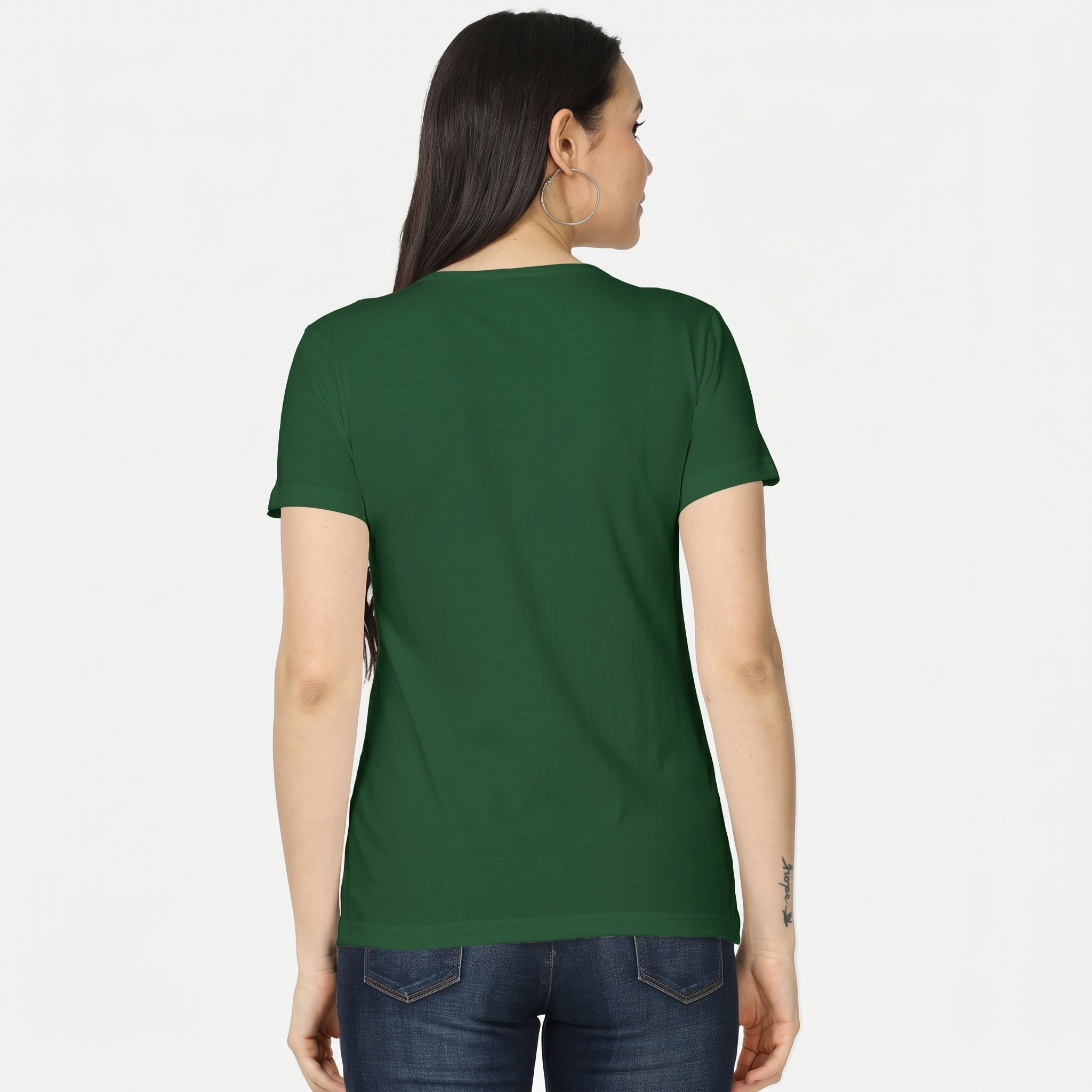 Women's Bottle Green Classic T-Shirt