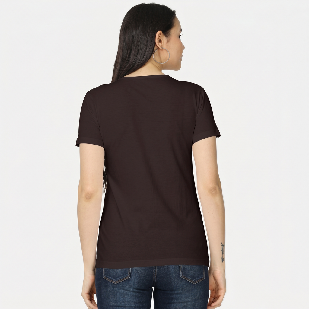 Women's Coffee Brown Classic T-Shirt