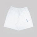 French Terry White Shorts (Unisex)