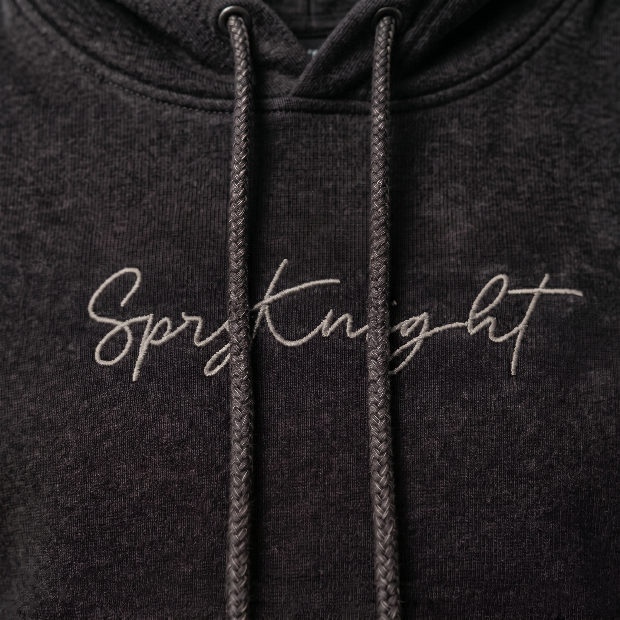Acid Washed Black Hoodie (Unisex)
