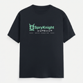 Classic Crew Neck Navy Blue T-Shirt (Unisex)