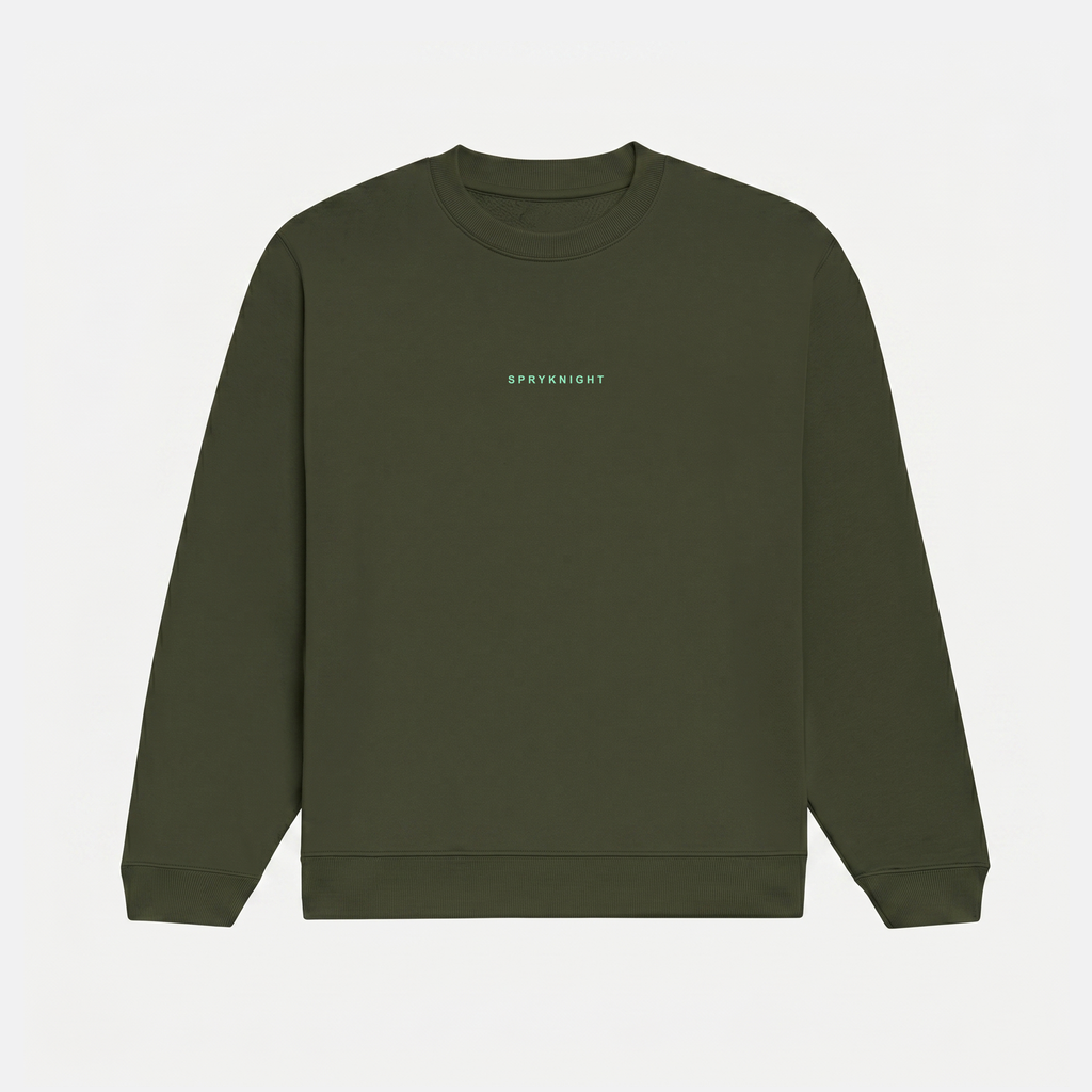 Olive Green Sweatshirt (Unisex)