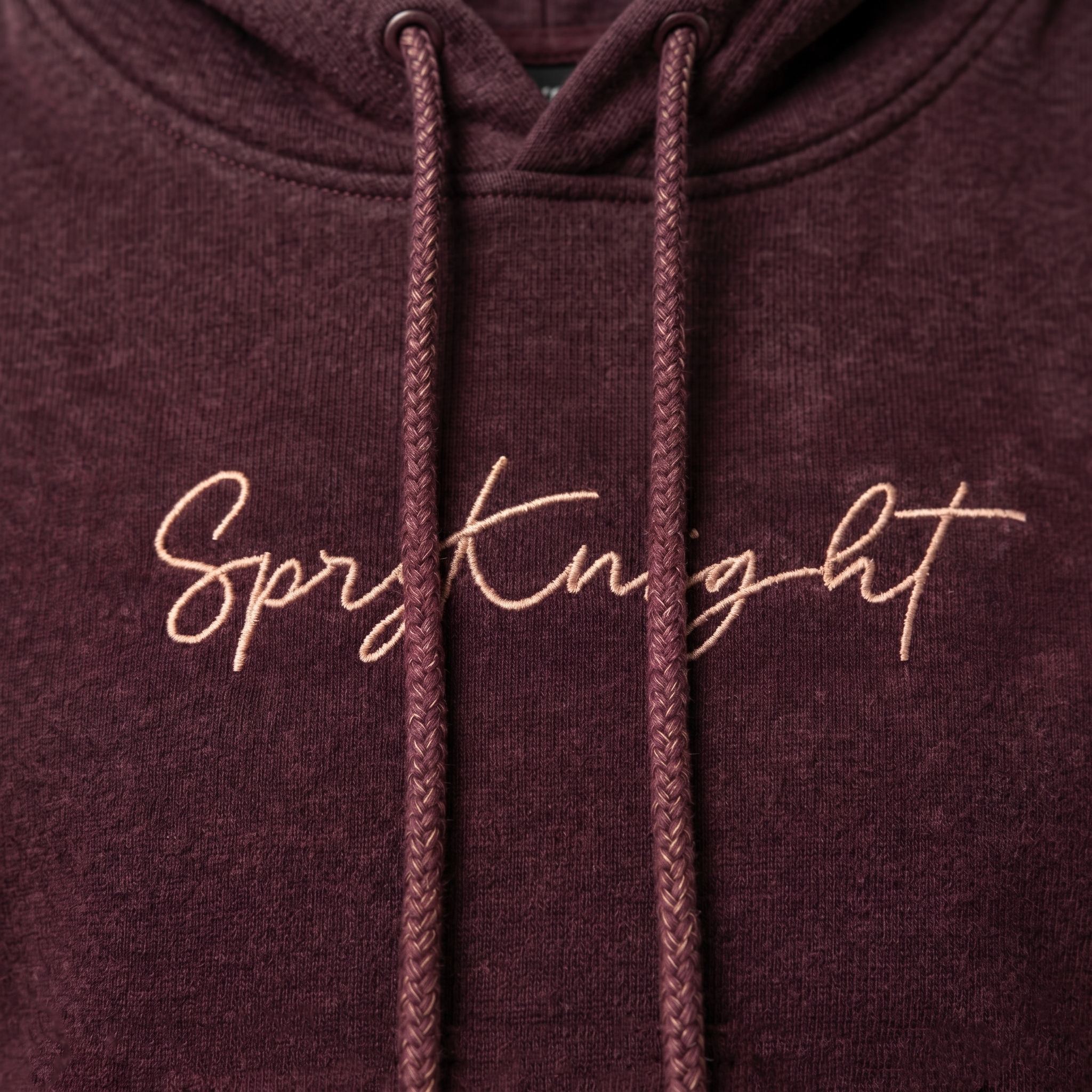 Acid Washed Maroon Hoodie (Unisex)