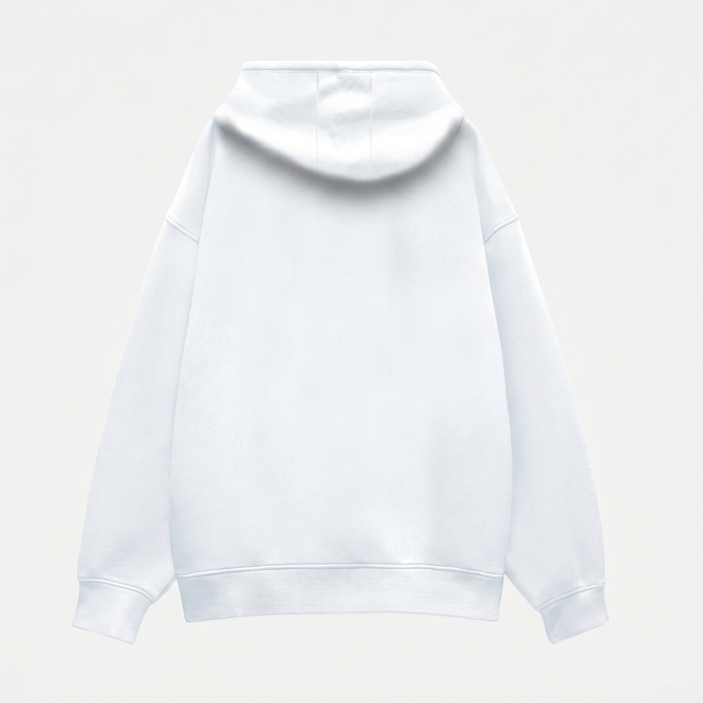 Oversized White Hoodie (Unisex)