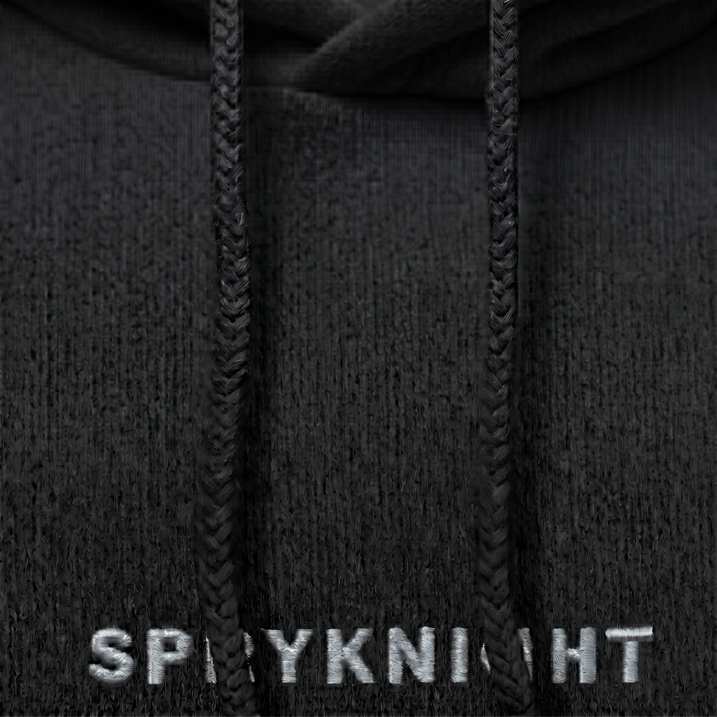 Oversized Black Hoodie (Unisex)