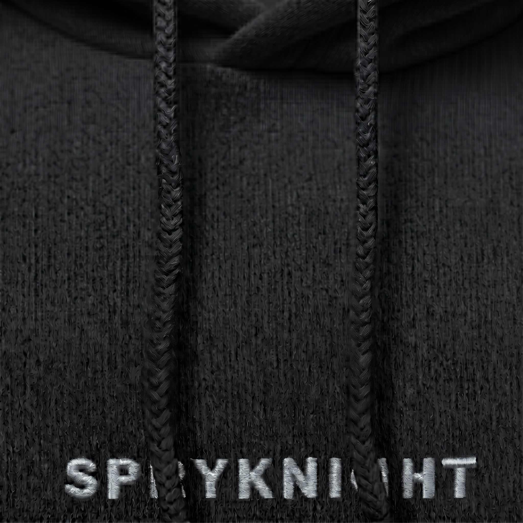Oversized Black Hoodie (Unisex)