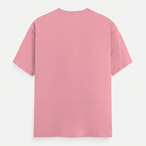 Classic Crew Neck Flamingo Pink T-Shirt (Unisex)
