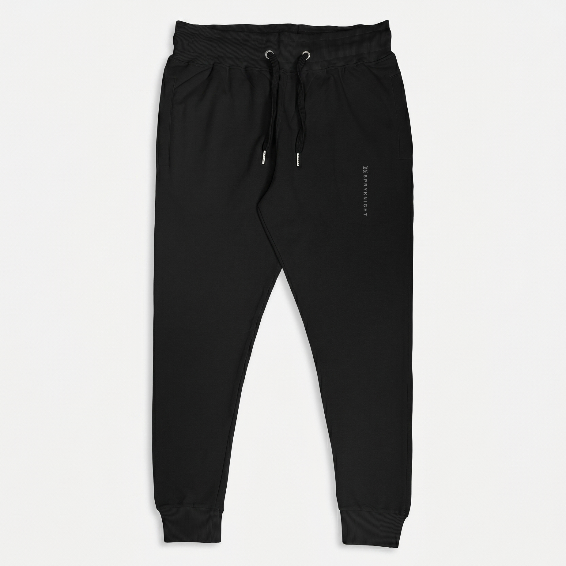 Black Cotton Joggers (Unisex)
