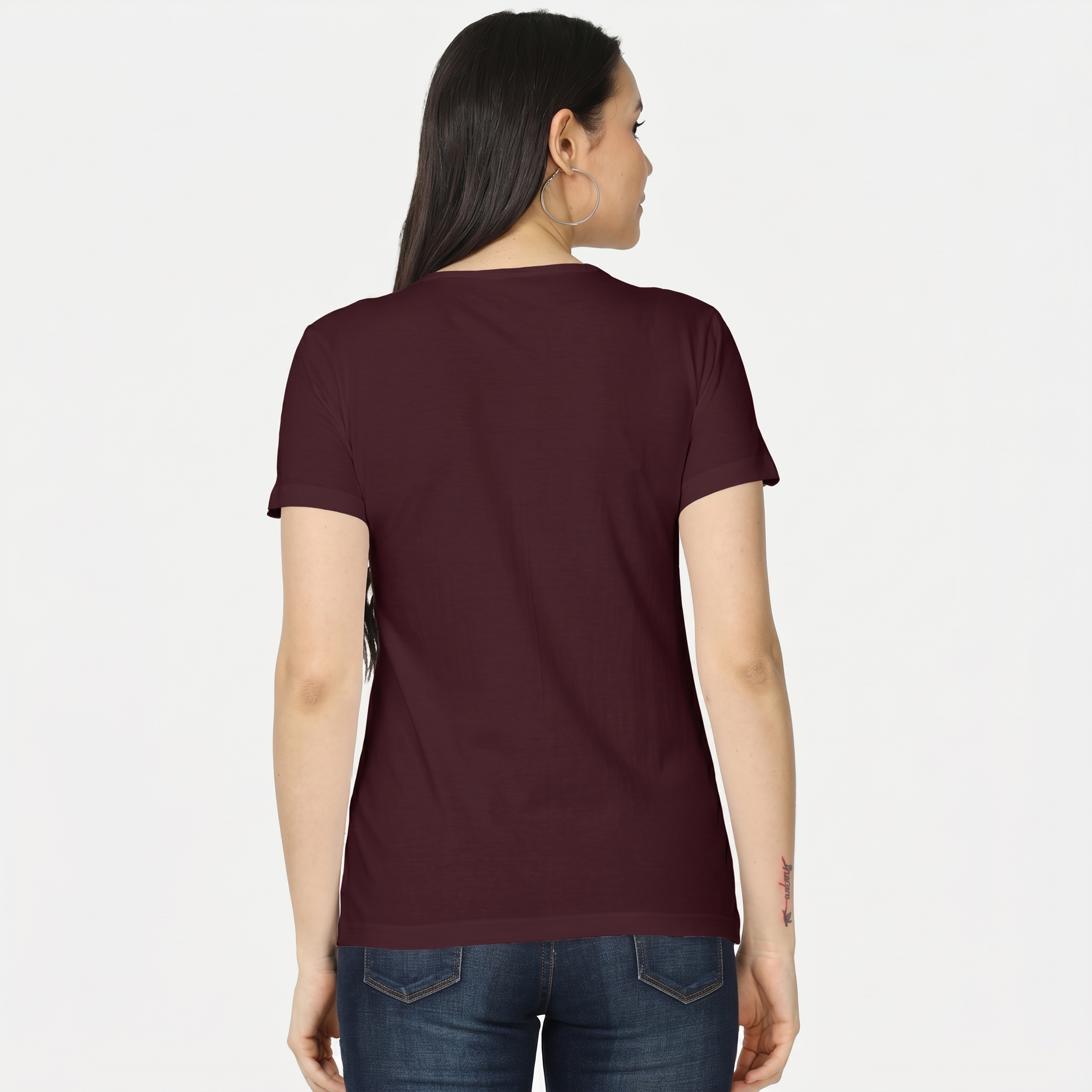 Women's Maroon Classic T-Shirt