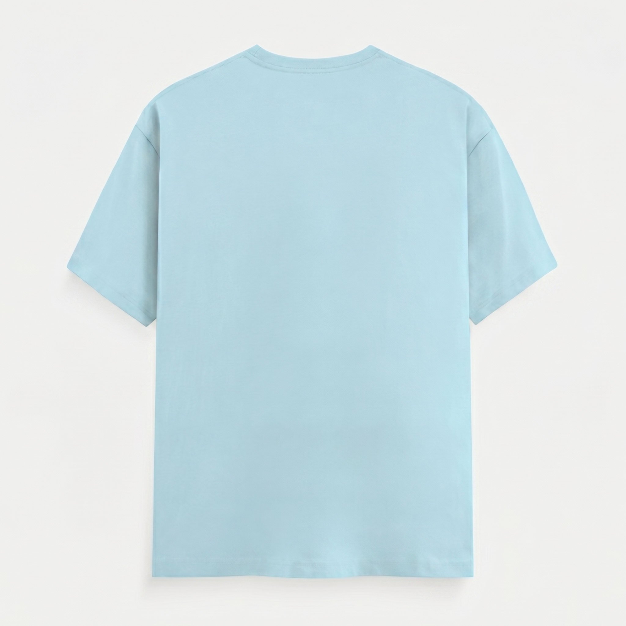 Classic Crew Neck Baby Blue T-Shirt (Unisex)