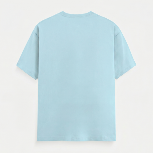 Classic Crew Neck Baby Blue T-Shirt (Unisex)