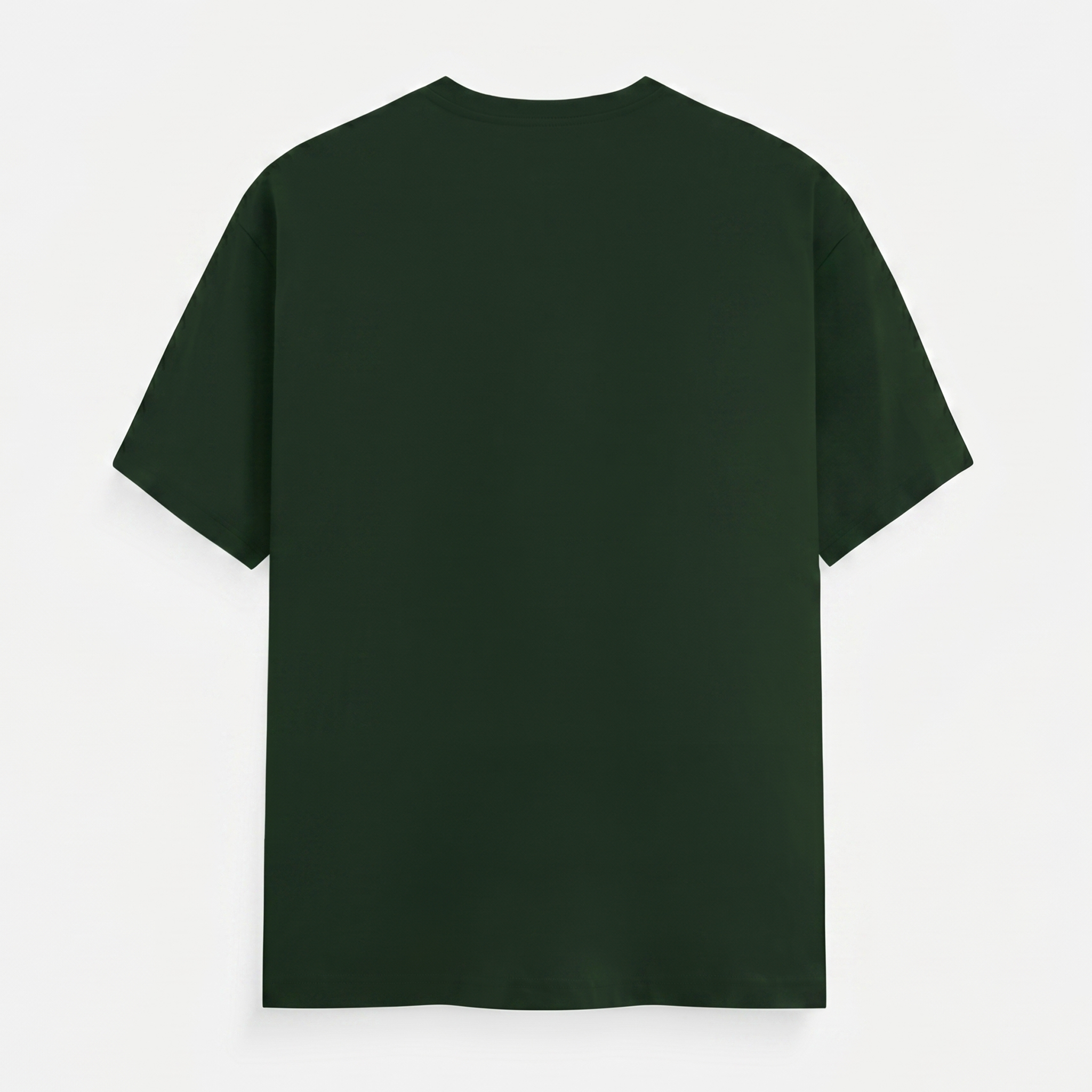 Classic Crew Neck Bottle Green T-Shirt (Unisex)