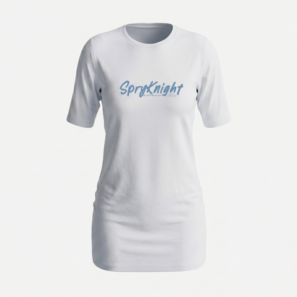 Women's White T-Shirt Dress