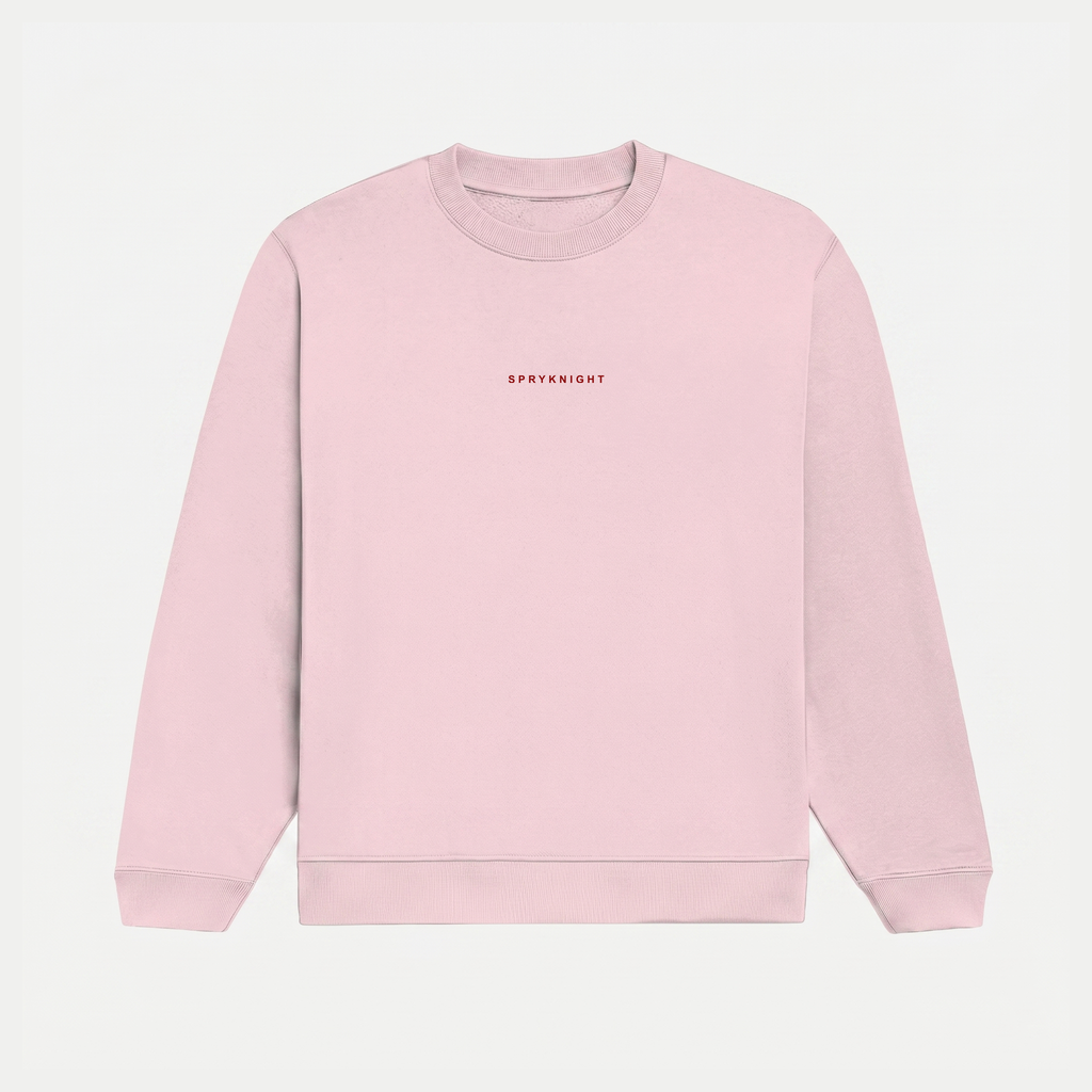 Light Baby Pink Sweatshirt (Unisex)