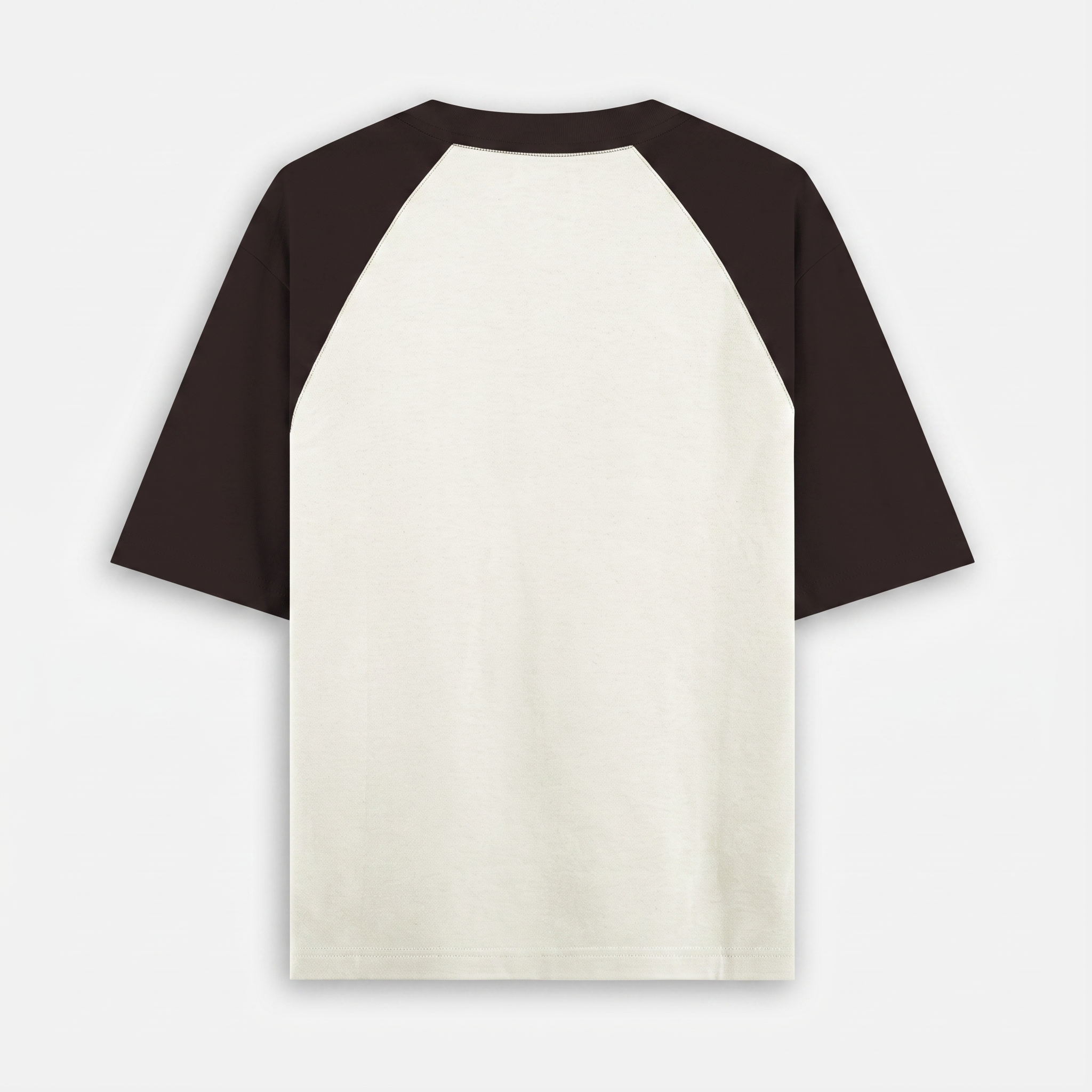 Oversized Raglan Coffee Brown T-Shirt (Unisex)