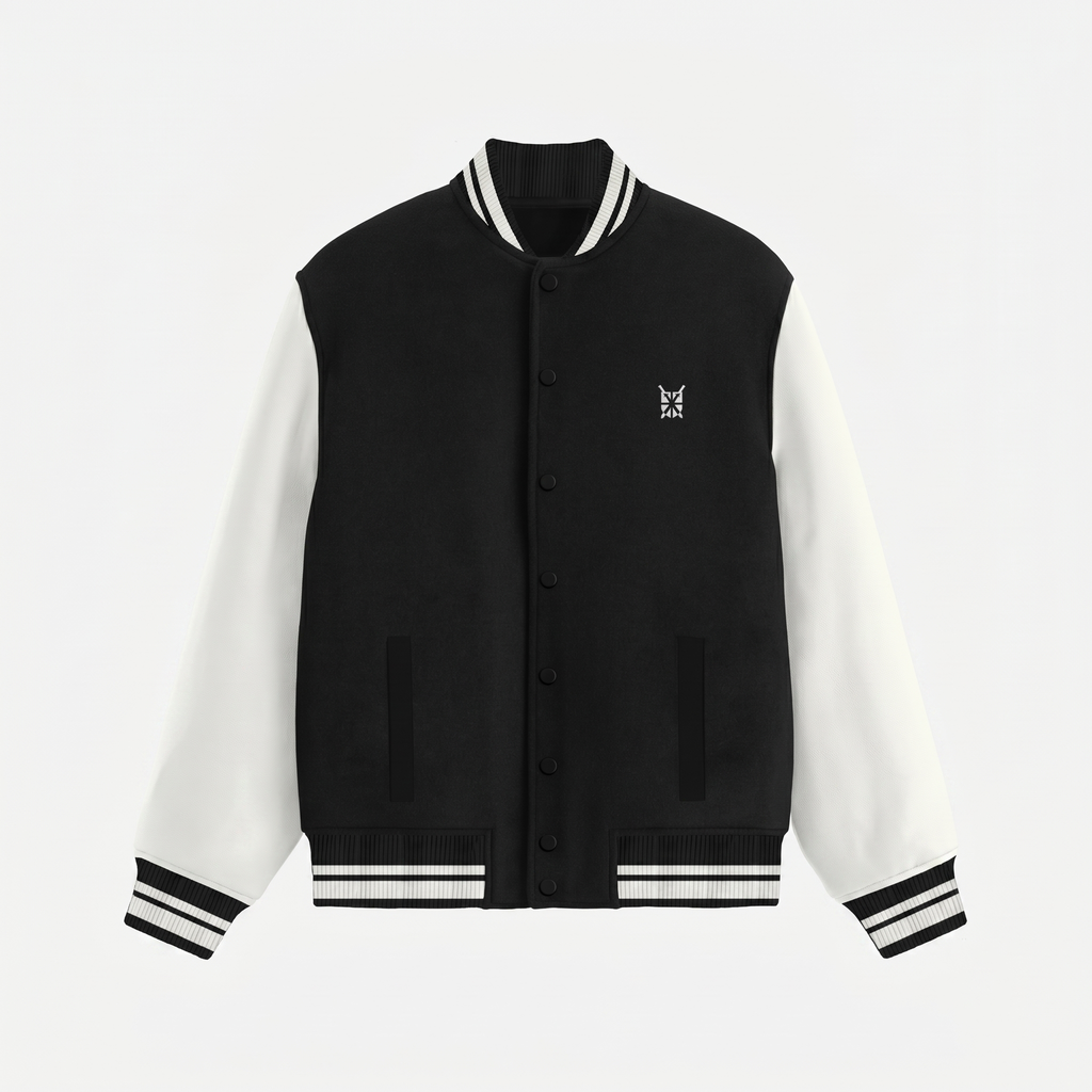 Varsity Black Jacket (Unisex)