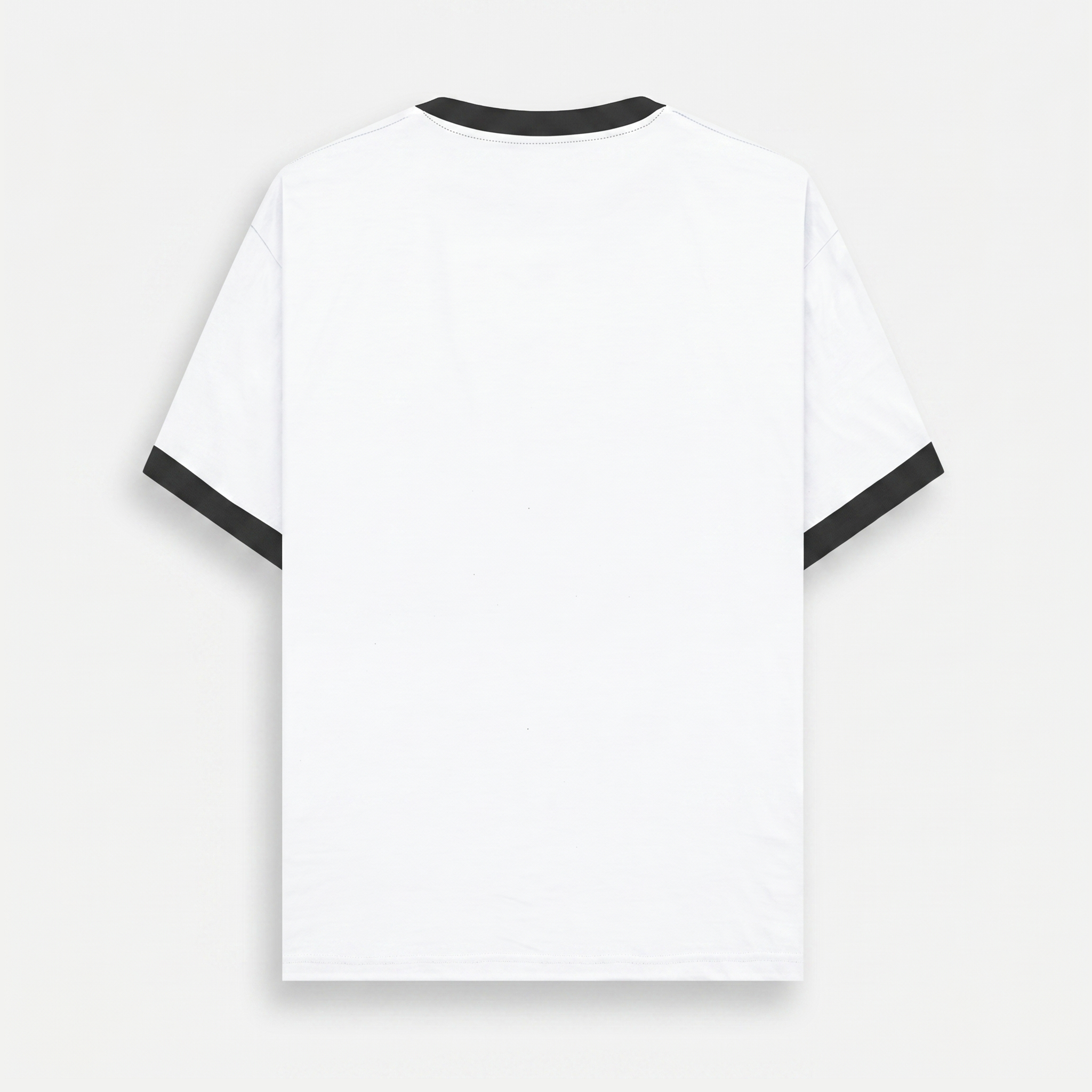 Ringer White T-Shirt (Unisex)