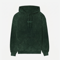 Acid Washed Bottle Green Hoodie (Unisex)