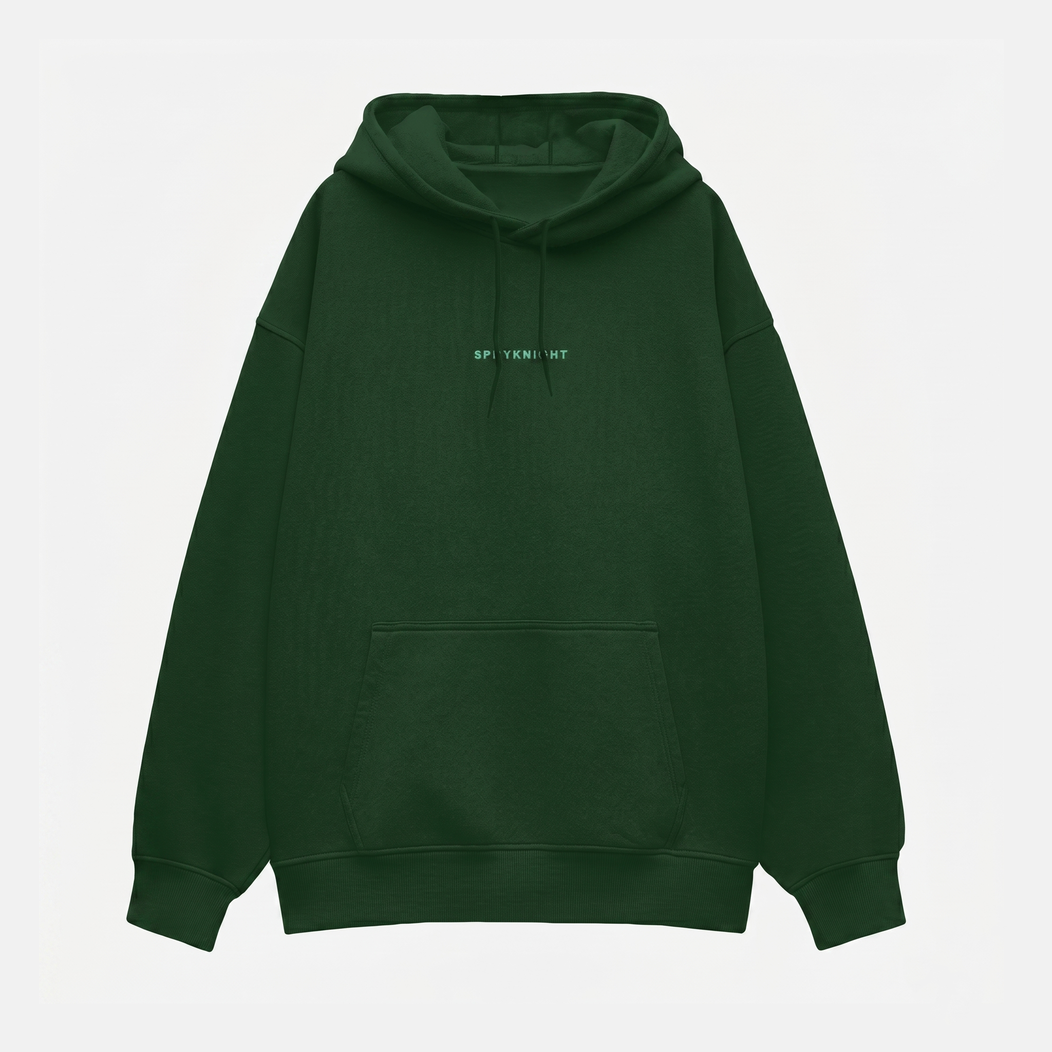 Oversized Bottle Green Hoodie (Unisex)