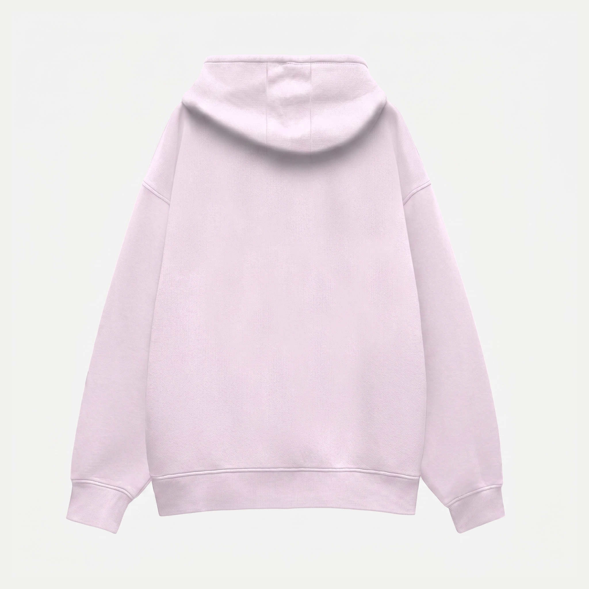 Oversized Light Baby Pink Hoodie (Unisex)